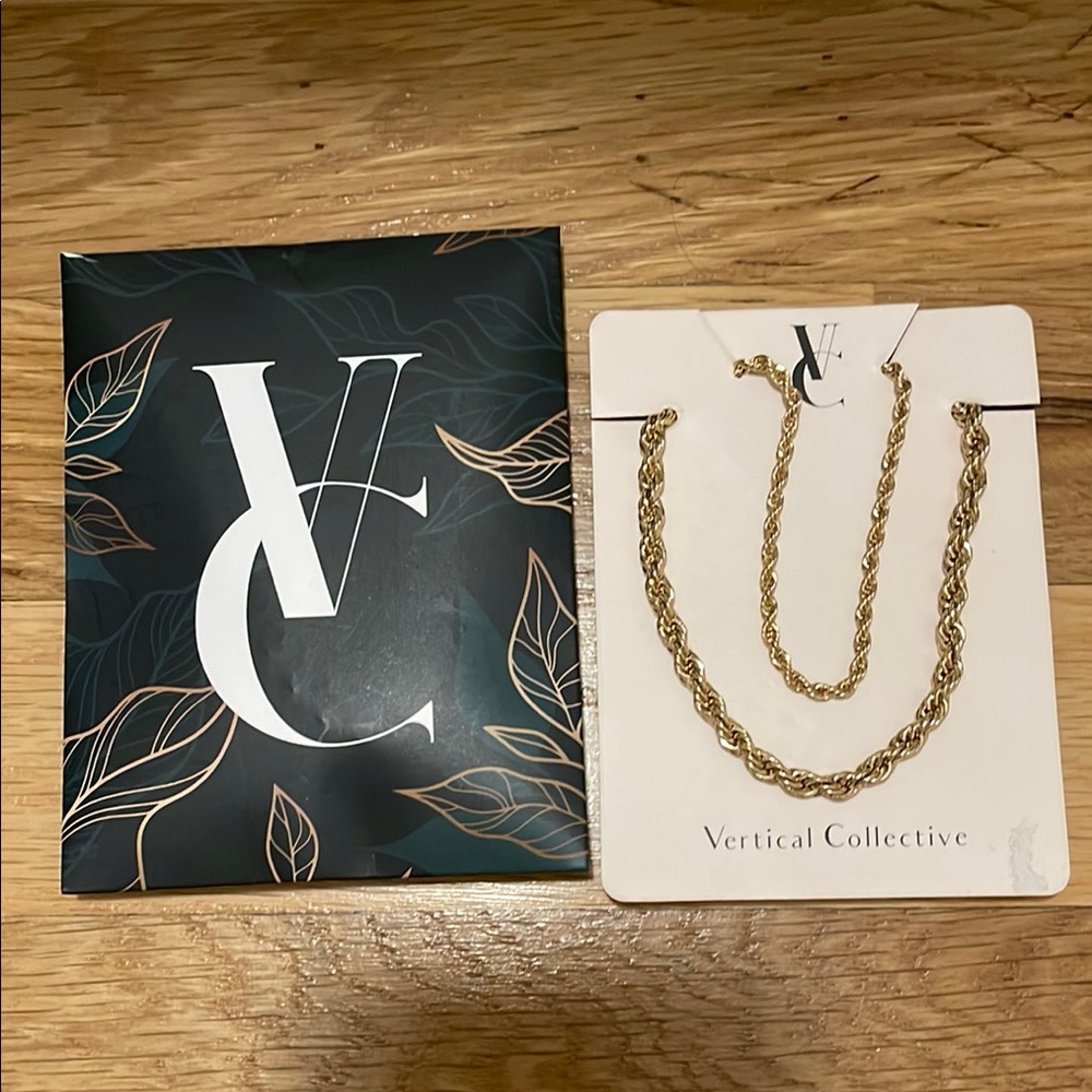 🎈BUNDLE 3/$20🎈Gold Rope Chain Necklace Timeless Design